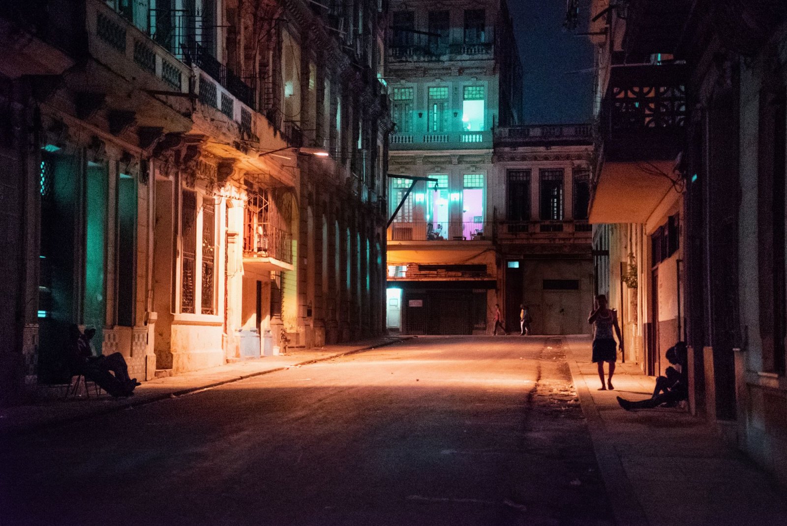 Old Havana at Night