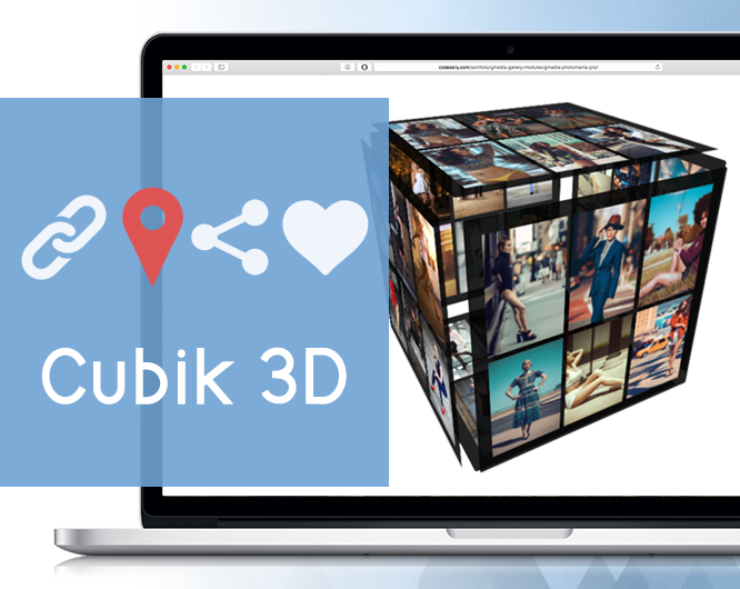 Cubik - 3D Cube Gallery