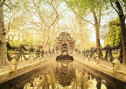 Paris - Medici Fountain - Luxembourg Garden